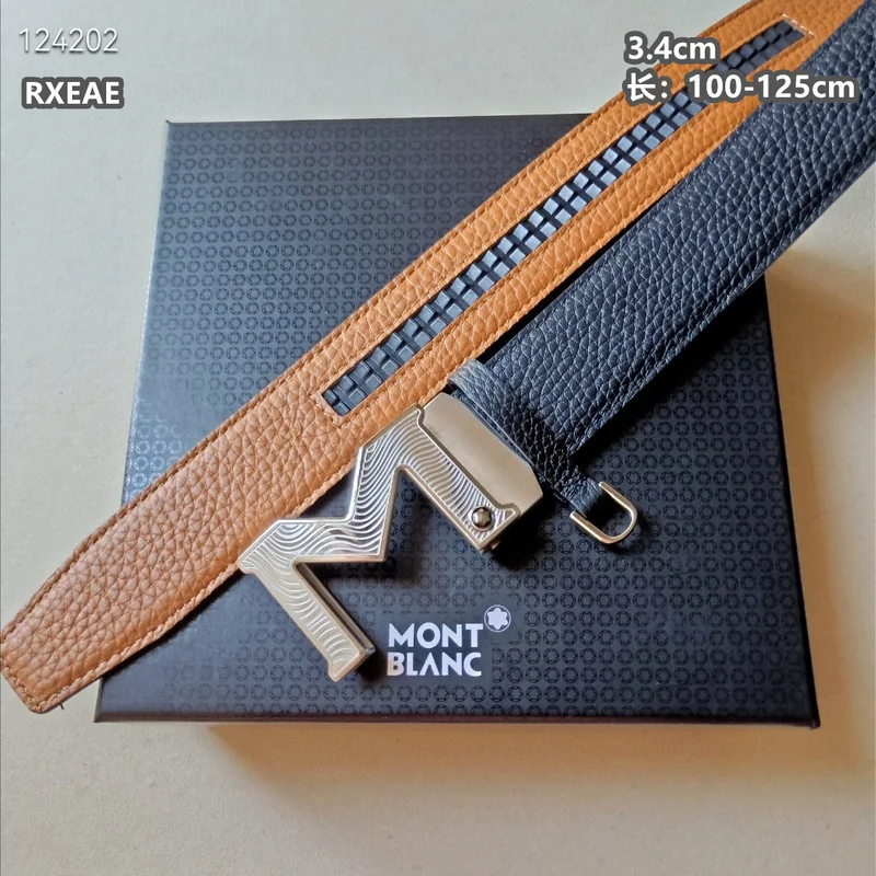 Montlanc belt 34mmX100-125cm 8L13